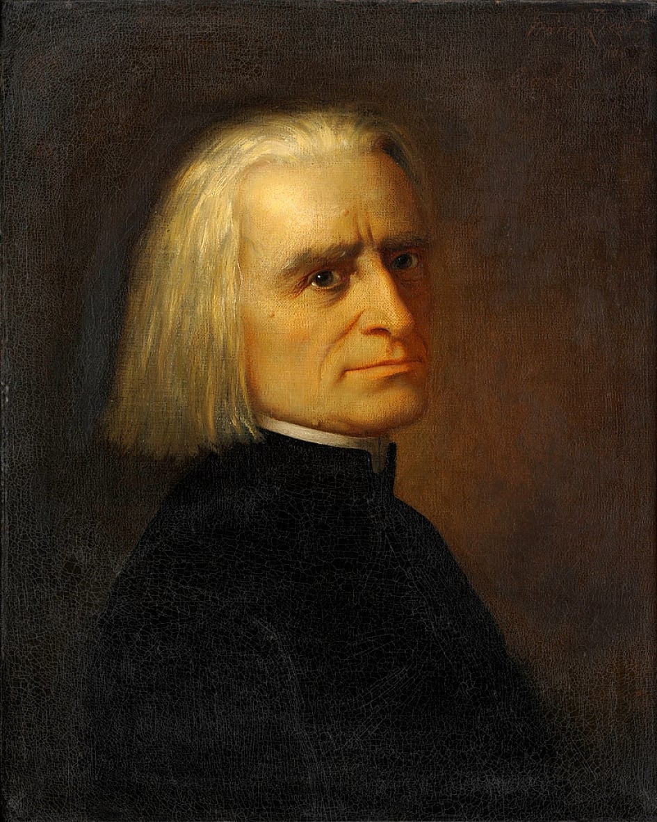 Portrait of Franz Liszt 18111886 by Carl Ehrenberg